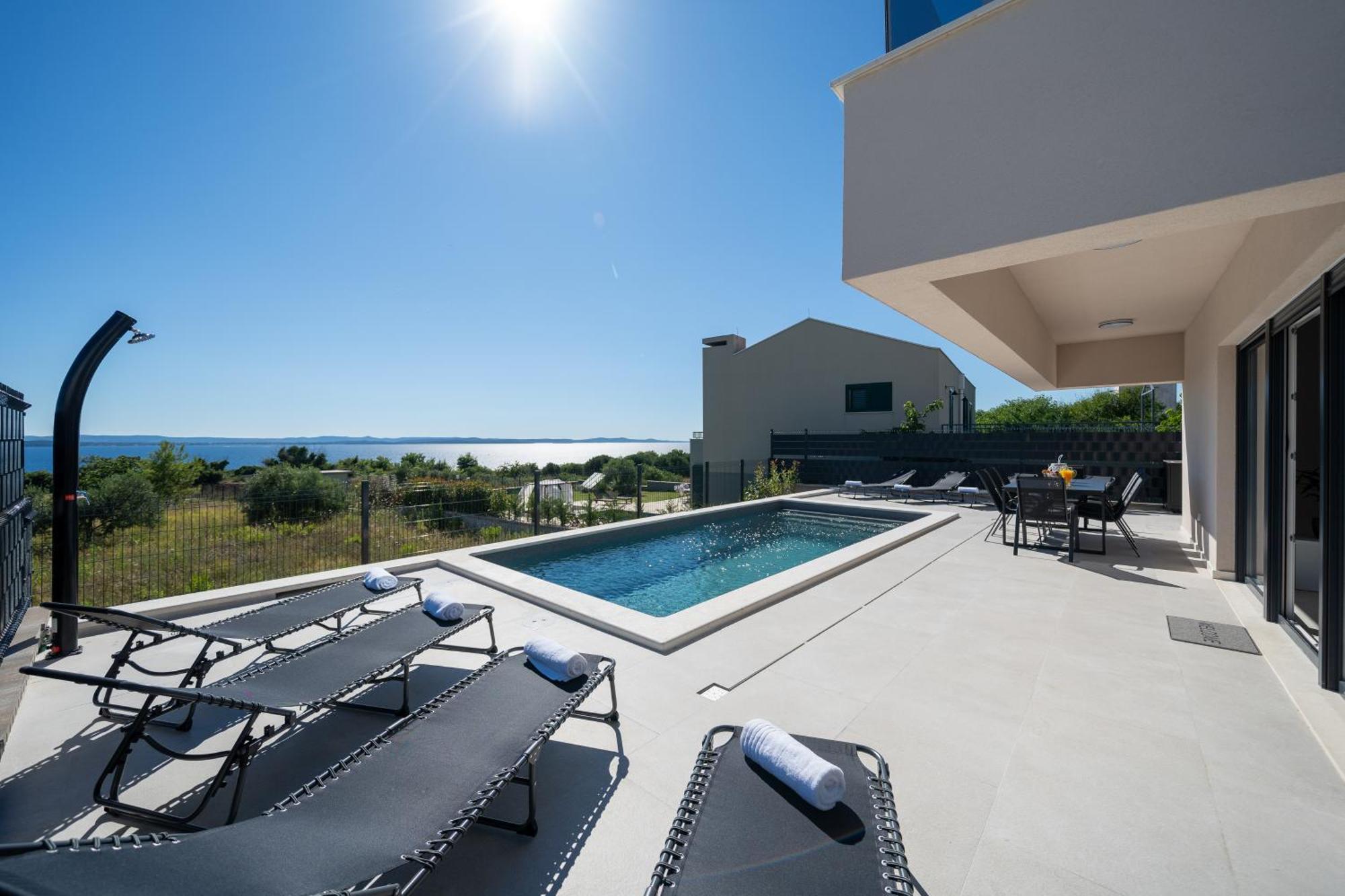 Villa La Vista E Bella Kožino Екстериор снимка
